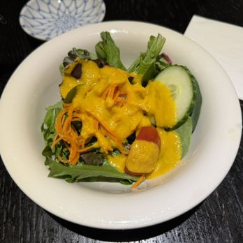 Sushi Yasaka - Lunch special side salad - Japanese Near Me - New York, New York
