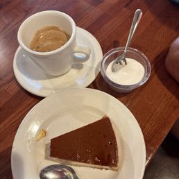 Flan, sorry, already had a bite, y cafe Cubano!! Flan, sorry, already had a bite, y cafe Cubano!!