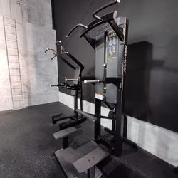 Legends Barbell - This machine is the ultimate workstation.   Gains. Back arms and Dippn for back arm!