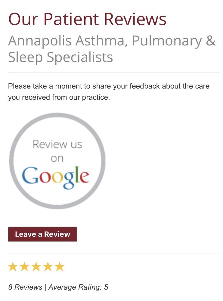 Annapolis Asthma, Pulmonary & Sleep Specialists - sleep specialist in Annapolis, MD