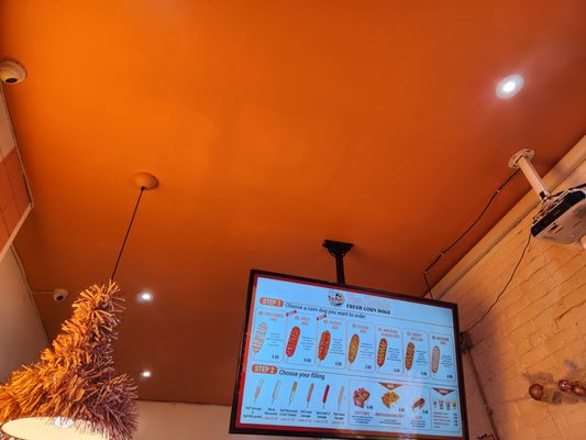 Two Hands Corn Dogs by null