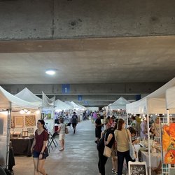 Baton Rouge Arts Market - It's being held in the Galvez Garage today, and whenever there's inclement weather.