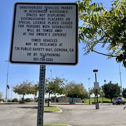 Citrus Community Park - Accessible Parking & regulations