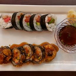 Geisha roll & Suzuki 900 roll
