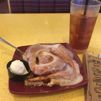 Polly's Pies - Super cinnamon roll. Refreshing tropical mango ice tea. - American Near Me - Norco, California Polly's Pies - Super cinnamon roll. Refreshing tropical mango ice tea. - American Near Me - Norco, California