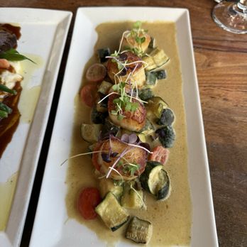 Rooftop - Curry Scallops - New American Near Me - Walnut Creek, California