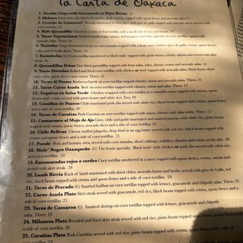 La Carta de Oaxaca - Mexican Near Me - Seattle, Washington La Carta de Oaxaca - Mexican Near Me - Seattle, Washington