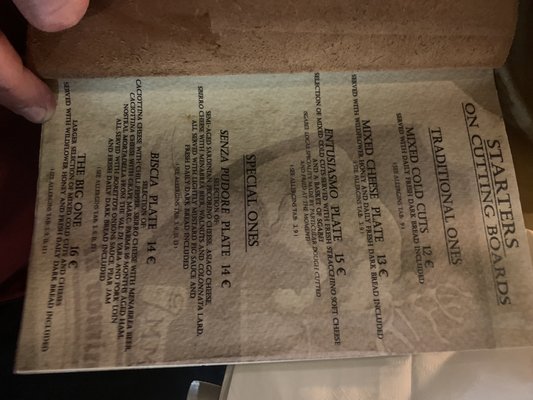 Menu photo 6 La Taverna del Metallo La Spezia, SP