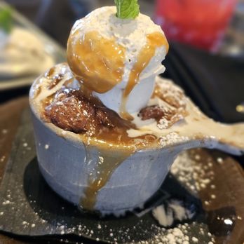 Reunion Kitchen + Drink - Whiskey bread pudding - New American Near Me - Corona, California