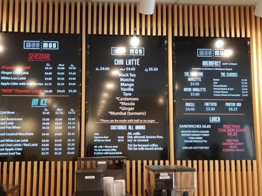 Menu photo 6 Mos Mos Coffee Toronto, ON
