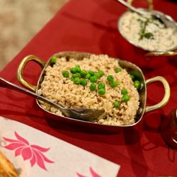 Lotus Cuisine of India - brown rice