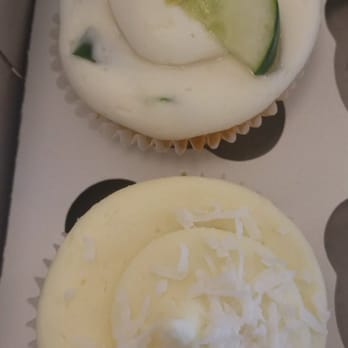 Yummy Cupcakes - Cucumber Lime and coconut mango - Desserts Near Me - Burbank, California