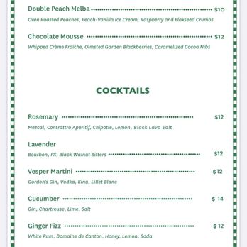 Olmsted - Online Menu as of Aug 2020 - New American Near Me - Brooklyn, New York Olmsted - Online Menu as of Aug 2020 - New American Near Me - Brooklyn, New York