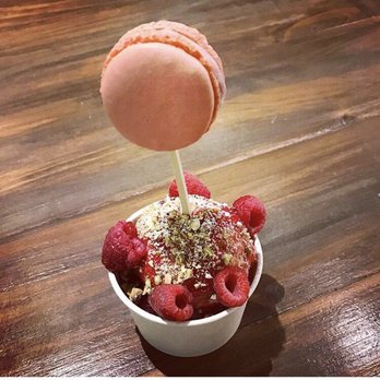 Made by Marcus - French Kicks usually has a big soft serve swirl but I subbed for ice cream. - Coffee & Tea Near Me - Calgary, Alberta