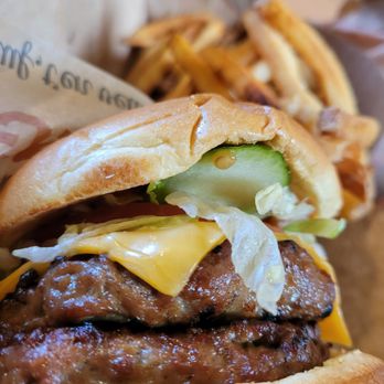 Harvey's - a hamburger and french fries - Fast Food Near Me - York Mills, Ontario