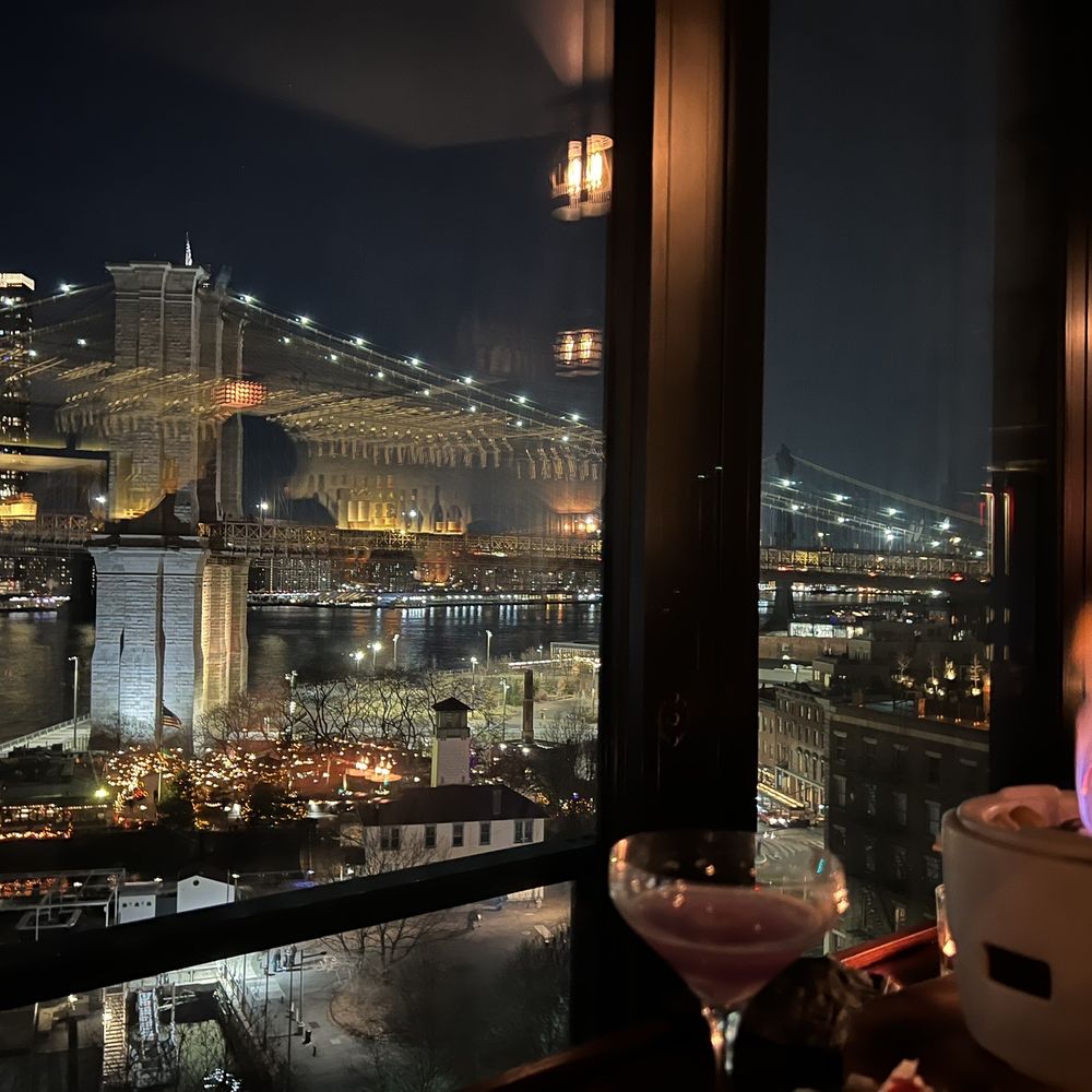 Harriet's Rooftop - a view of a city at night - Lounges Near Me - Brooklyn, New York Harriet's Rooftop - a view of a city at night - Lounges Near Me - Brooklyn, New York