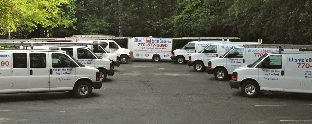 Slide of Atlanta's Best Gutter Cleaners