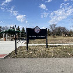 National Road Park - Park sign