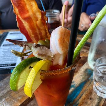 Barn 34 - The ultimate Bloody Mary was a meal in itself! - Bars Near Me - Ocean City, Maryland