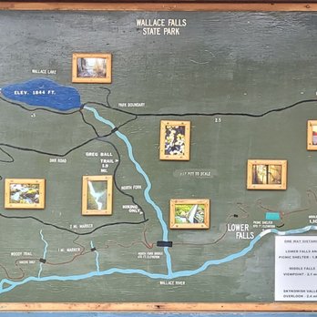 Wallace Falls State Park - Map - Parks Near Me - Gold Bar, Washington Wallace Falls State Park - Map - Parks Near Me - Gold Bar, Washington