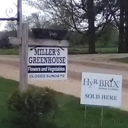 Miller's Greenhouse - Amish plant nursery