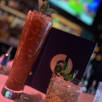 Pearl Diver - two cocktails on a table - Hawaiian Near Me - Nashville, Tennessee