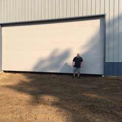 UpRight Garage Door Services - New install. 24'x16' Haas Door
