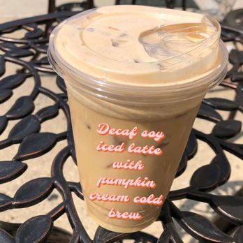 Chronic Coffee - a cup of iced coffee on a table - Coffee & Tea Near Me - Indianapolis, Indiana