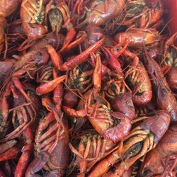Bo's Seafood too - Boiled crawfish