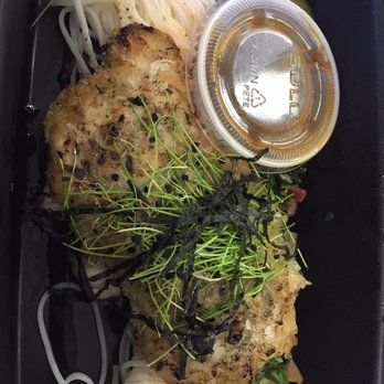 MW Restaurant - MOCHI CRUSTED MONCHONG.  Not bad for $10.00.  Snack time - New American Near Me - Honolulu, Hawaii