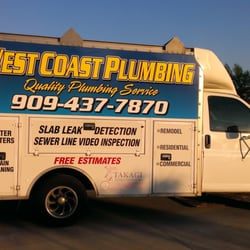 West Coast Plumbing - West Coast Plumbing work vehicle