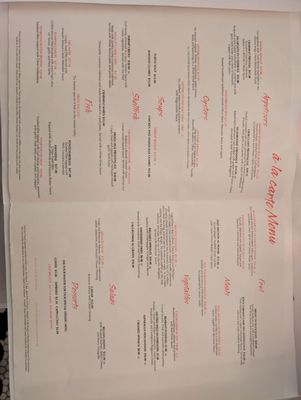 Menu photo 5 Arnaud's Restaurant New Orleans, LA Menu photo 5 Arnaud's Restaurant New Orleans, LA