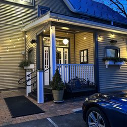 Pine Grove Hall - Charming exterior main entrance.