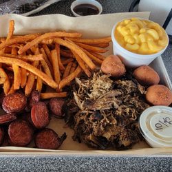Haymaker BBQ Restaurant - Brisket, sausage