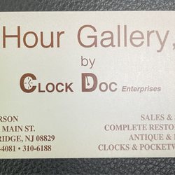 The Clock Doc's Hour Gallery - Contact info