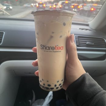Sharetea - Okinawa Pearl Milk Tea - Bubble Tea Near Me - Menifee, California