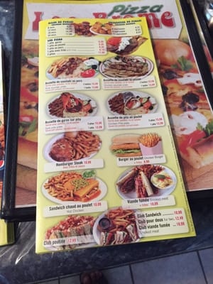 Menu photo 2 Pizza Lac Brome Knowlton, QC