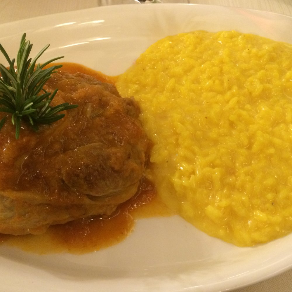 Saffron Risotto with Ossobuco Saffron Risotto with Ossobuco
