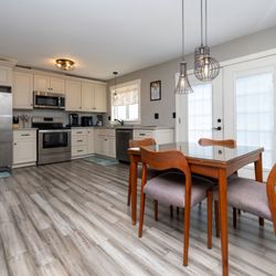 Bowled Over Photography - Real estate photography shoot Saint Peters kitchen with TV screen replacement.