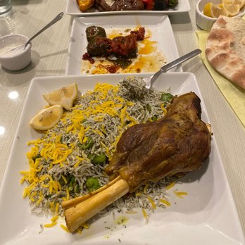Patogh Restaurant - Lamb shank - Middle Eastern Near Me - Turlock, California