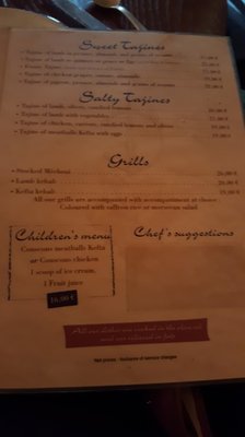 Menu photo 6 Essaouira Paris, 75