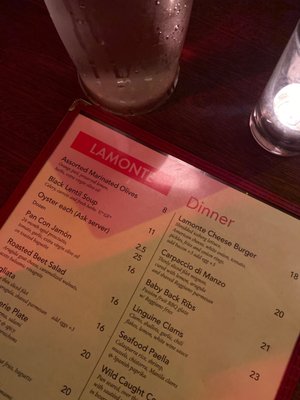 Menu photo 8 Lamonte Brooklyn, NY