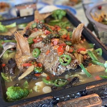 Earl Spicy - 藤椒烤鱼 F2.Szechuan Pepper Grilled Fish - Szechuan Near Me - Millbrae, California Earl Spicy - 藤椒烤鱼 F2.Szechuan Pepper Grilled Fish - Szechuan Near Me - Millbrae, California