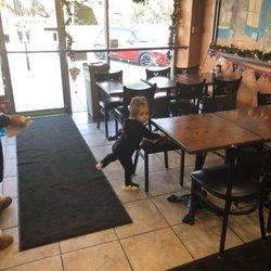Nonno Carm's pizza & pasta - Nonno  Carm's youngest granddaughter Gianna hard at work.. lol