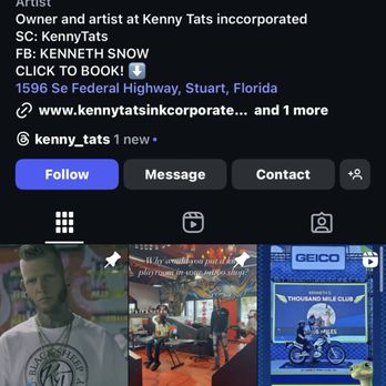 Kenny Tats - Tattoo Near Me - Stuart, Florida Kenny Tats - Tattoo Near Me - Stuart, Florida