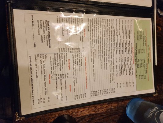 Menu photo 1 Pino's Restaurant & Pizza Lawrenceville, VA Menu photo 1 Pino's Restaurant & Pizza Lawrenceville, VA