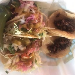 Red Pork Steamed Taco