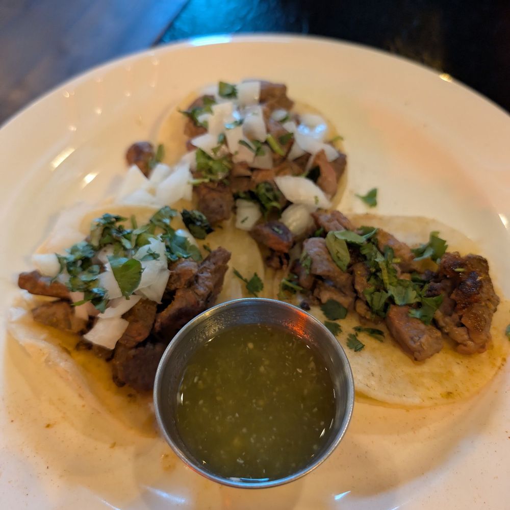 Steak tacos very tender