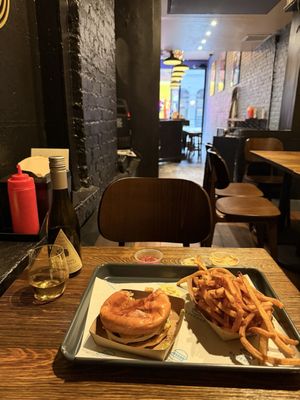 Blue Road Burger by null