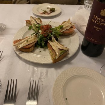 Emilio's Tapas - Anchovie special - Spanish Near Me - Hillside, Illinois